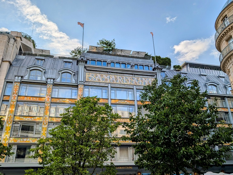 Samaritaine department store, Paris (&copy; Eupedia.com)