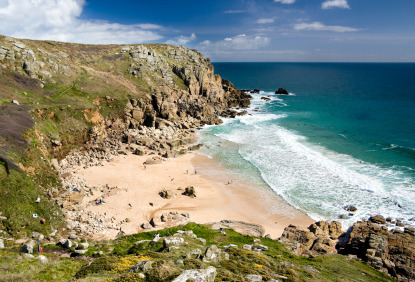Porth Chapel, a hidden cove not far from Porthcurno (&copy; Lee Rogers | iStockphoto.com)
