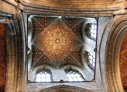 Tower ceiling, Peterborough Cathedral