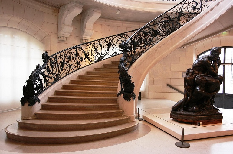 Staircase of the Petit Palais, Paris (photo from Pixabay)