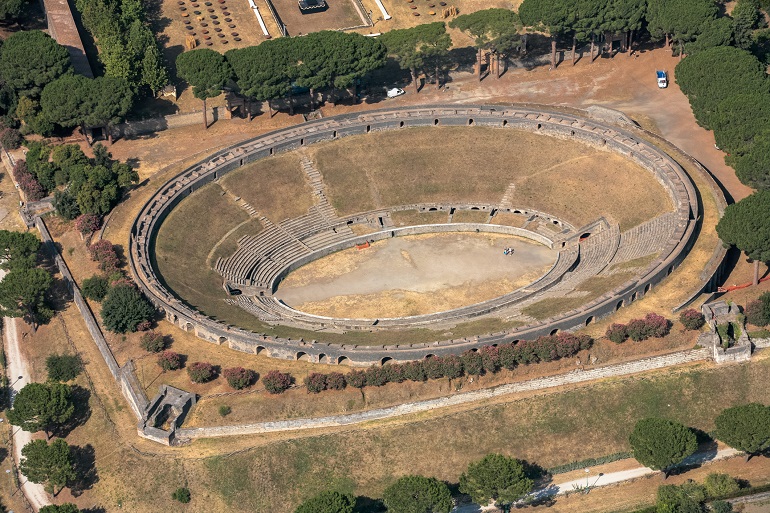 Amphitheatre of Pompeii (© Andrea Muscatello | Dreamstime.com)