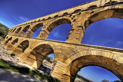 Pont du Gard, Languedoc-Roussillon (&copy; Wolfgang Staudt - CC BY 2.0.)