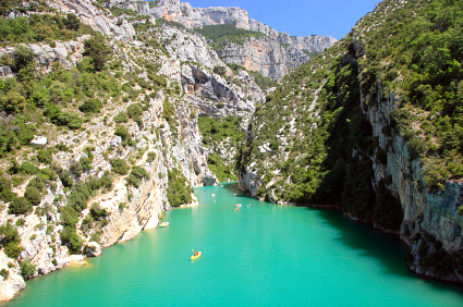 Verdon Gorges, Alpes-de-Haute-Provence (© Richard Wöhrl | iStockphoto.com) Verdon Gorges, Alpes-de-Haute-Provence (© Richard Wöhrl | iStockphoto.com)