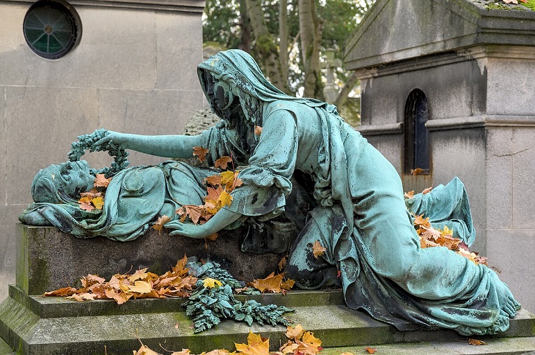 Tomb Herbemont-Moris, Père-Lachaise Cemetery (photo by Romainbehar)