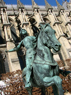Statue of Joan of Arc, Reims