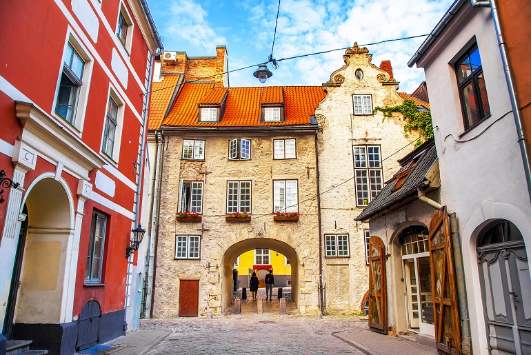 Swedish Gate, Riga (© Arkadi Bojaršinov | Dreamstime.com) Swedish Gate, Riga (© Arkadi Bojaršinov | Dreamstime.com)