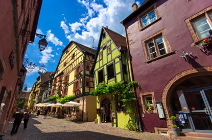 Timber-framed houses in Riquewihr (&copy; Anouk Stricher | iStockphoto.com)