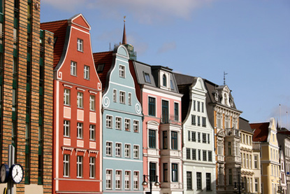 Traditional façades, Rostock (&copy; anweber - Fotolia.com)