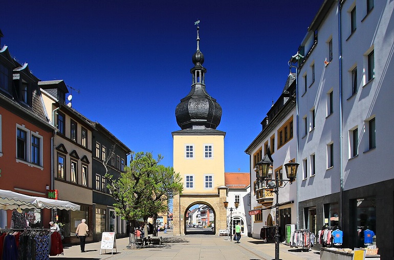 Blankenburger Tor, Saalfeld (photo by Kora27 - CC BY-SA 4.0)