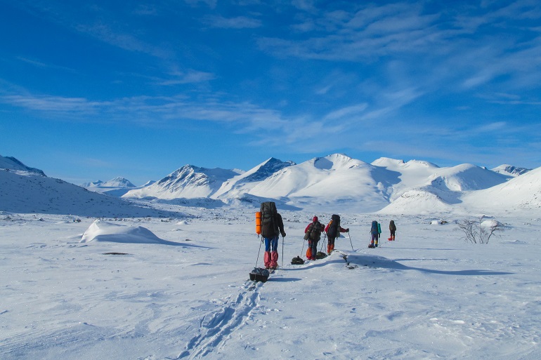 Ski expedition, Sarek National Park (© Yurasova | Dreamstime.com)