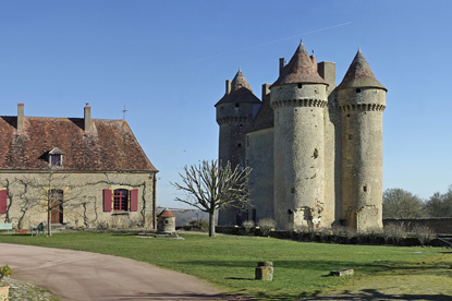 Sarzay Castle, Centre-Val de Loire, France (photo by Daniel Jolivet - CC BY 2.0)