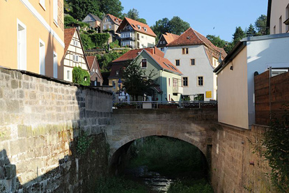 Bad Schandau (photo by Fritz Geller-Grimm - CC BY-SA 3.0)