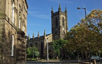 Stoke Minster, Stoke-on-Trent (photo by Futurilla - CC BY-SA 2.0)