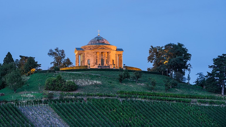 Württemberg Mausoleum, just outside Stuttgart (photo by Julian Herzog - CC BY 4.0)