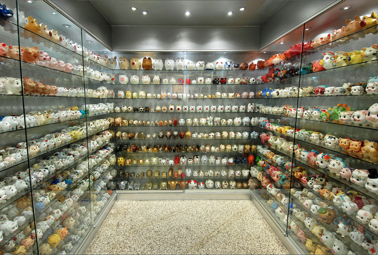 Piggy banks at the Schweine-Museum, Stuttgart