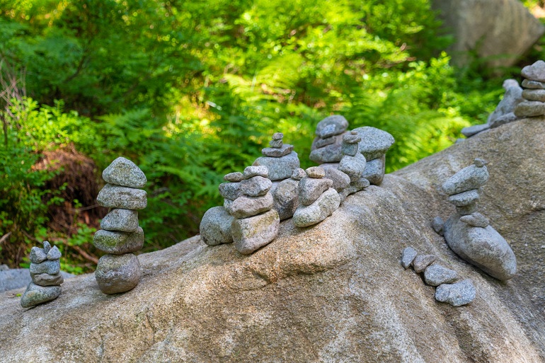 A cairn made of stones, Tatra National Park (© Bykot30 | Dreamstime.com)