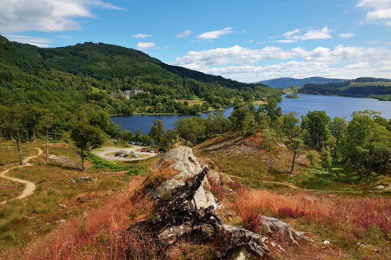 Loch Achray, Loch Lomond & Trossachs National Park (© Dennis Dolkens | Dreamstime.com)
