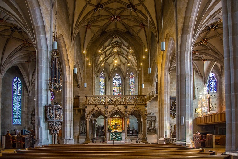 St. George's Collegiate Church, Tübingen (photo by Th G from Pixabay)