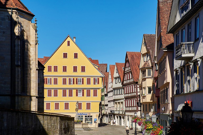 Holzmarkt, Tübingen (photo by Tilman2007 - CC BY-SA 4.0)