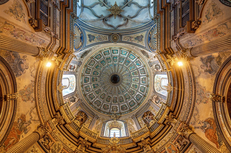 Ceiling of the Holy Chapel of the Saviour, Úbeda (© Diego Grandi | Dreamstime.com)