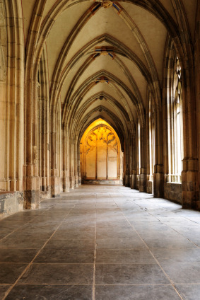 Medieval monastery corridor, Utrecht (&copy; Merijn van der Vliet | iStockphoto.com)