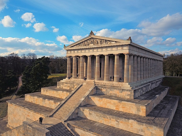 The Walhalla memorial (© Simon Waldherr - CC BY-SA 4.0)
