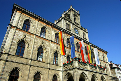 Rathaus, Weimar (&copy; Henry Czauderna - Fotolia.com)