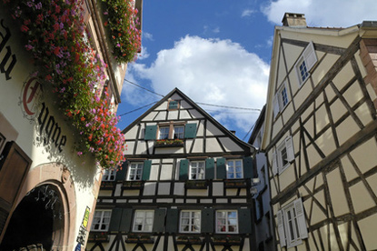 Timber-framed houses in Wissembourg, Alsace (&copy; bluesky6867 - Fotolia.com)