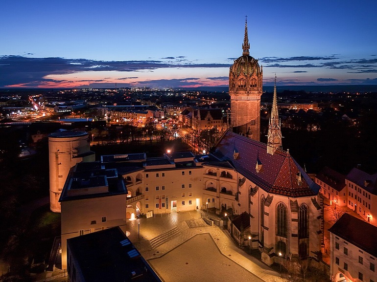Schlosskirche, Wittenberg (photo by Toniklemm - CC BY-SA 4.0)