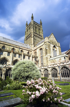 Worcester Cathedral (&copy; Davidmartyn | Dreamstime.com)