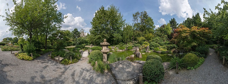 Japanese Garden, Würzburg (photo by DXR - CC BY-SA 4.0)