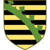 Arms of Saxony (work by Sodacan - CC BY-SA 3.0)