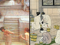 What do the Romans share with modern East Asians?