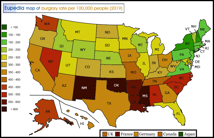 United States Crime Map